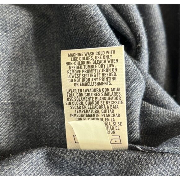 Nautica Button Front Shirt Womens XL Blue New - Picture 8 of 10